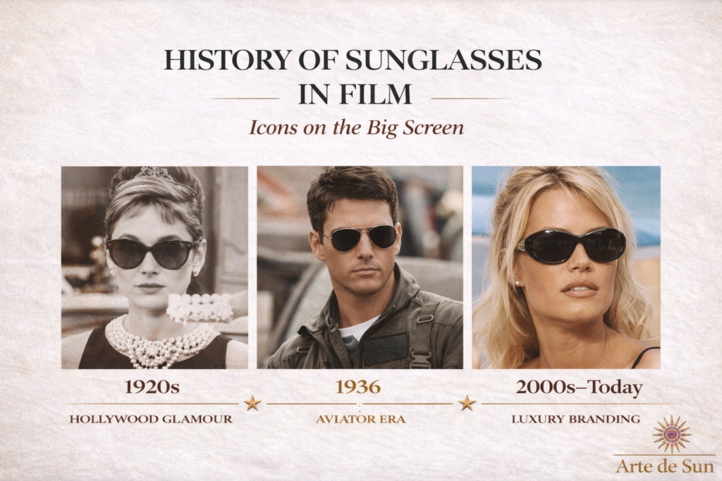 luxury sunglasses n film