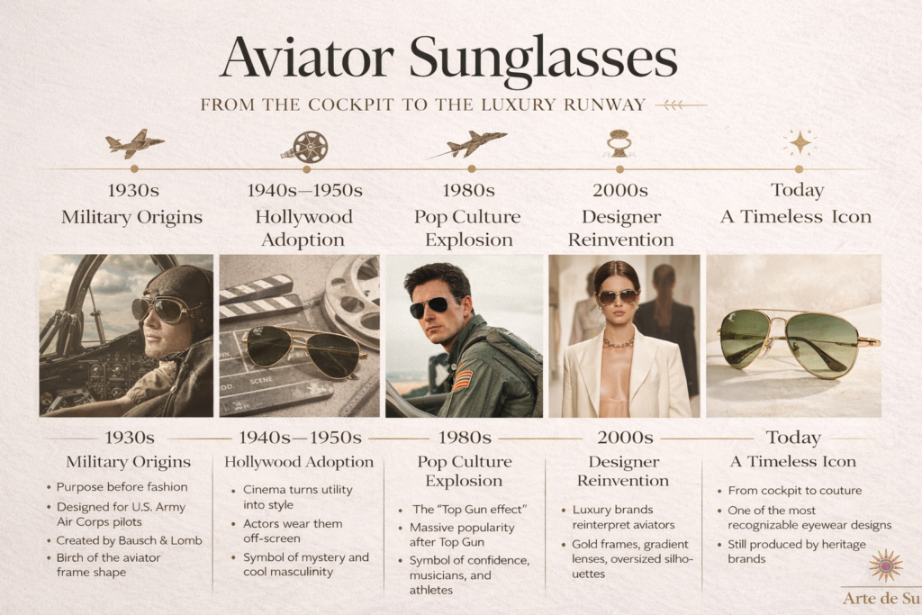 Aviator sunglasses cover pic