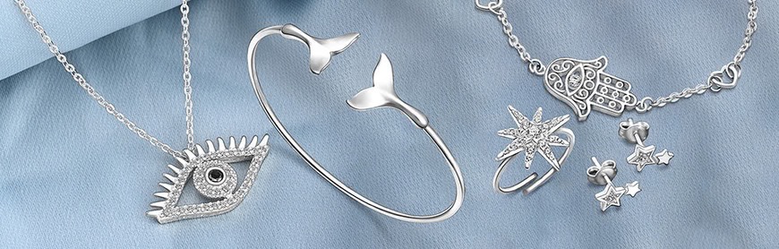 the collection of jewelry