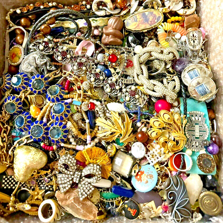 the collection of jewelry