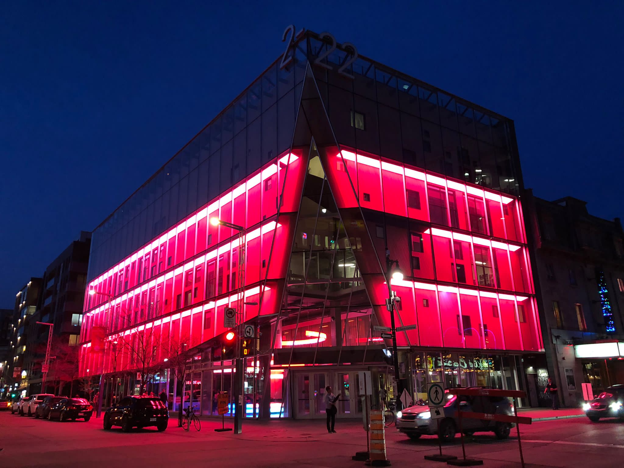 Photo of Saint-Catherine Street in Montreal