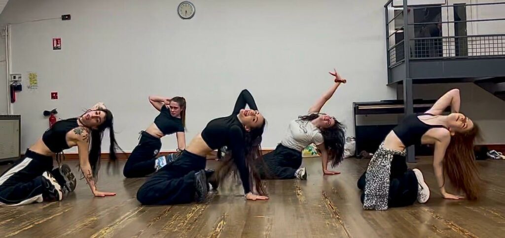 Dance class with Gwen