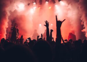 Hip hop concert crowd at Rolling Loud festival