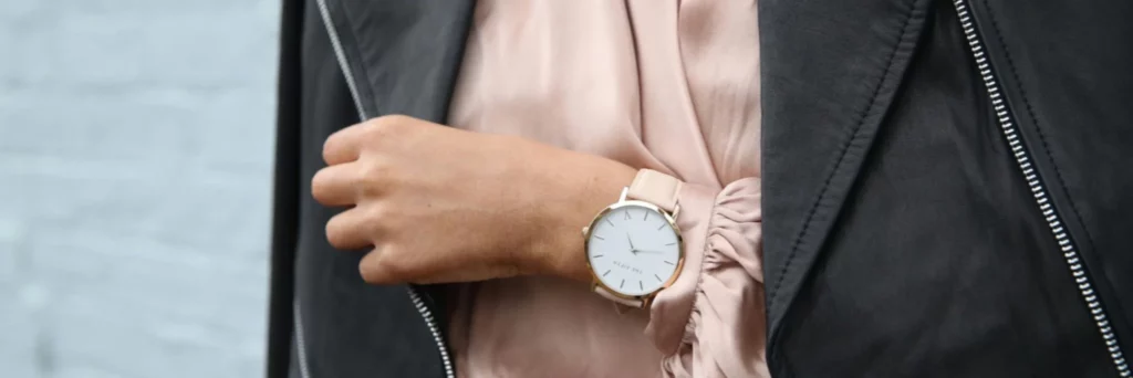 Modern luxury ladies' watch worn as a symbol of self-expression